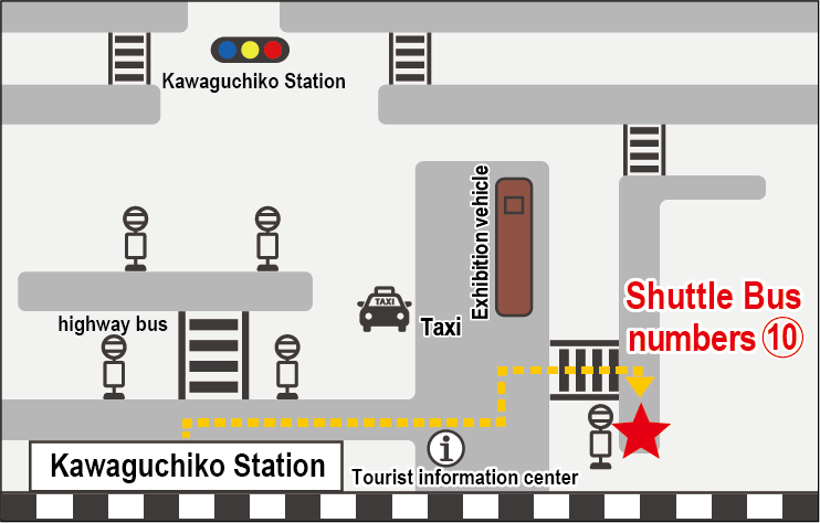 free shuttle bus map